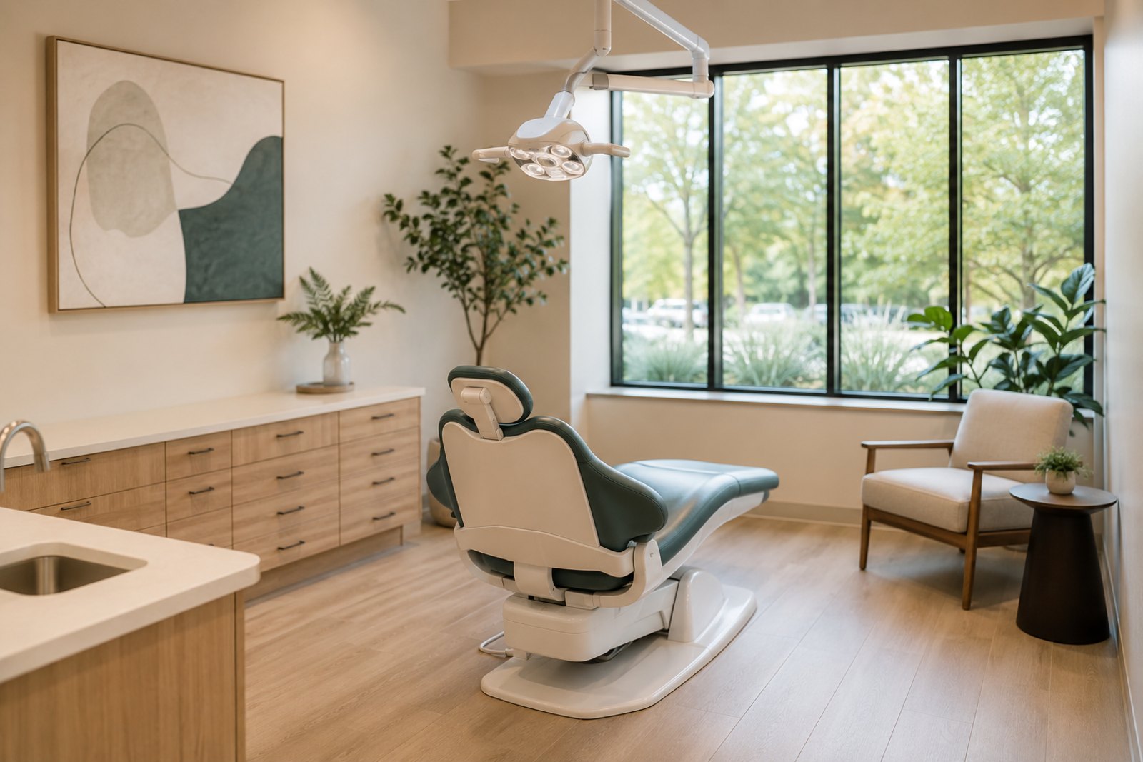 Inside the Anderson Lakes Dental office in Eden Prairie